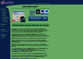 Calendarscope.com thumbnail