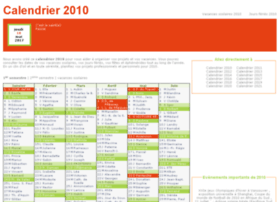 Calendrier-2010.fr thumbnail