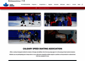 Calgaryspeedskating.ca thumbnail
