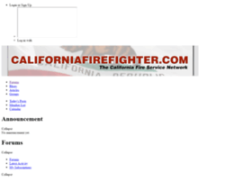 Californiafirefighter.com thumbnail