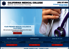 Californiamedicalcollege.edu thumbnail