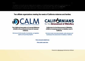Californiamidwives.org thumbnail