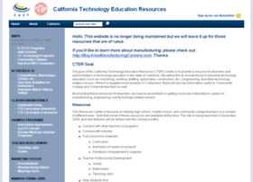 Californiatechedresources.org thumbnail