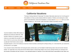 Californiavacationsnow.com thumbnail