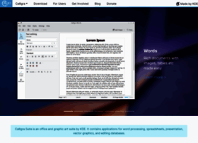 Calligra.org thumbnail