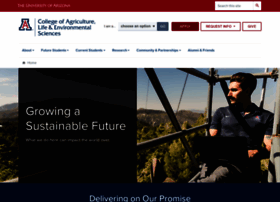 Cals.arizona.edu thumbnail