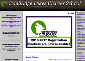 Cambridgelakescharterschool.net thumbnail