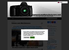 Cameralensmanufacturers.com thumbnail