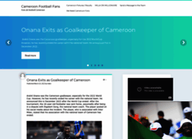 Cameroonfootballfans.info thumbnail
