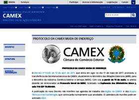 Camex.itamaraty.gov.br thumbnail