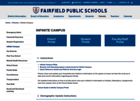 Campus.fairfieldschools.org thumbnail