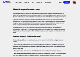 Campus2careers.com thumbnail
