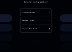 Canadian-trading-post.com thumbnail