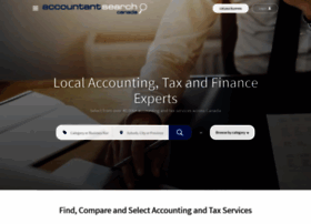 Canadianaccountantsearch.com thumbnail