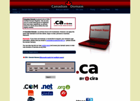 Canadiandomain.ca thumbnail