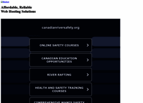 Canadianriversafety.org thumbnail Canadianriversafety.org thumbnail