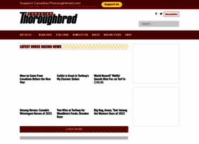 Canadianthoroughbred.com thumbnail