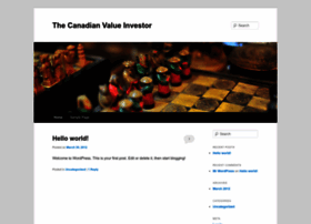 Canadianvalueinvestor.ca thumbnail