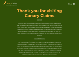 Canaryclaims.co.uk thumbnail