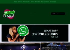 Canaverdefm.com.br thumbnail