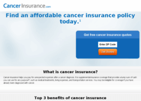 Cancerinsurance.com thumbnail