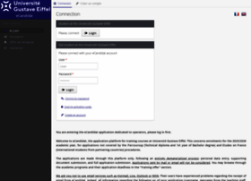 Candidatures.univ-eiffel.fr thumbnail