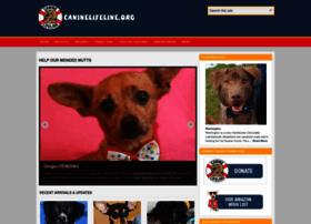 Caninelifeline.org thumbnail