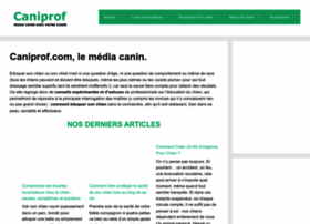 Caniprof.com thumbnail