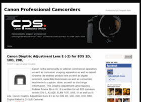 Canonprofessionalcamcorders.com thumbnail