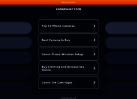 Canonuser.com thumbnail