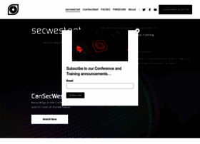 Cansecwest.com thumbnail