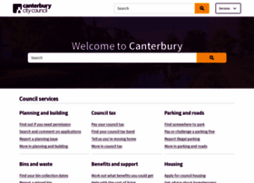 Canterbury.gov.uk thumbnail