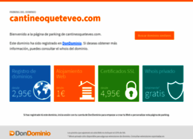 Cantineoqueteveo.com thumbnail