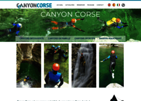Canyon-corse.com thumbnail