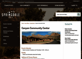 Canyoncommunitycenter.com thumbnail