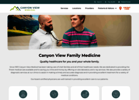 Canyonviewfamilymedicine.com thumbnail