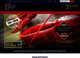 Capeporpoiselobster.com thumbnail