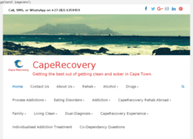 Caperecovery.co.za thumbnail