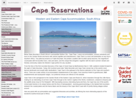 Capereservations.co.za thumbnail
