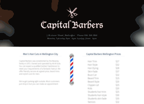 Capitalbarbers.co.nz thumbnail