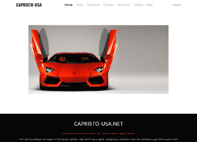 Capristo-usa.net thumbnail Capristo-usa.net thumbnail