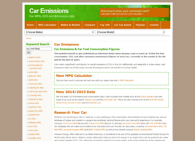 Car-emissions.com thumbnail