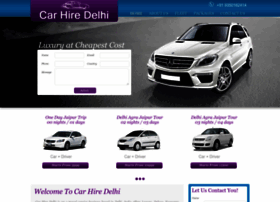 Car-hire-delhi.com thumbnail