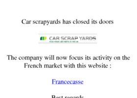 Car-scrapyards.co.uk thumbnail