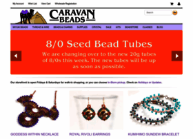 Caravanbeads.com thumbnail