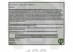 Carbonfactorindex.com thumbnail