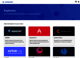 Cardanoexplorer.com thumbnail
