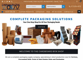Cardboardboxshop.com.au thumbnail
