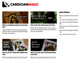Cardicianmagic.com thumbnail