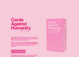 Cardsagainsthumanityforher.com thumbnail